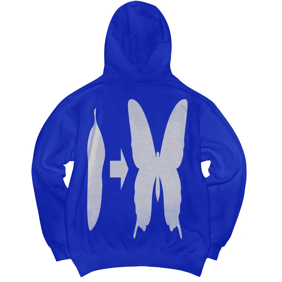 b.Eautiful Motivate Hoodie (Cobalt Blue)