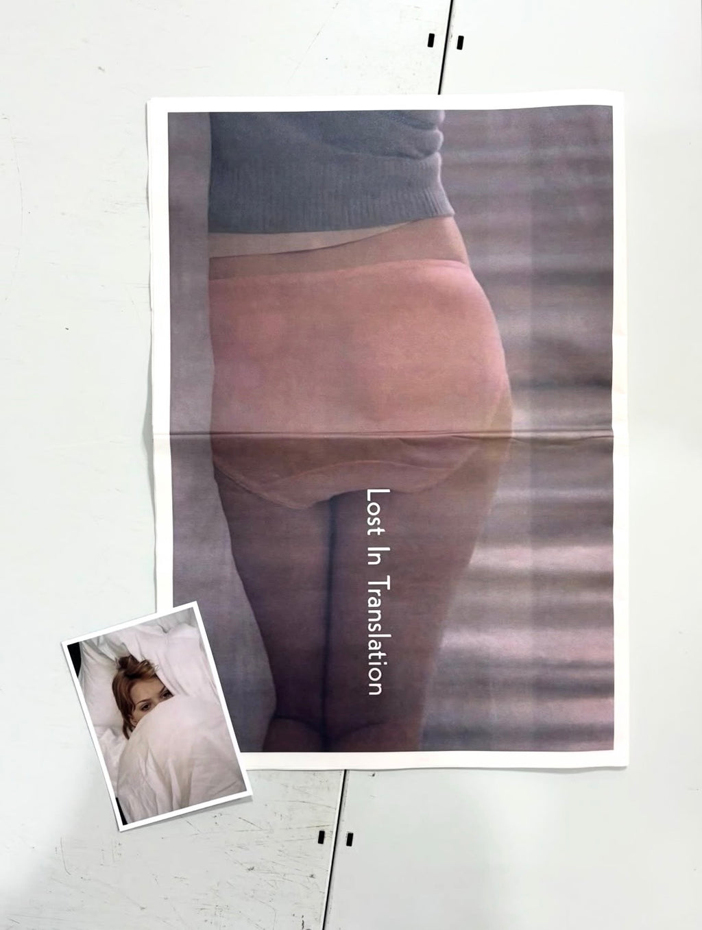 Lost in Translation Photo Newspaper