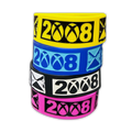 *STUD* RUBBER BRACELET 4COLORS
