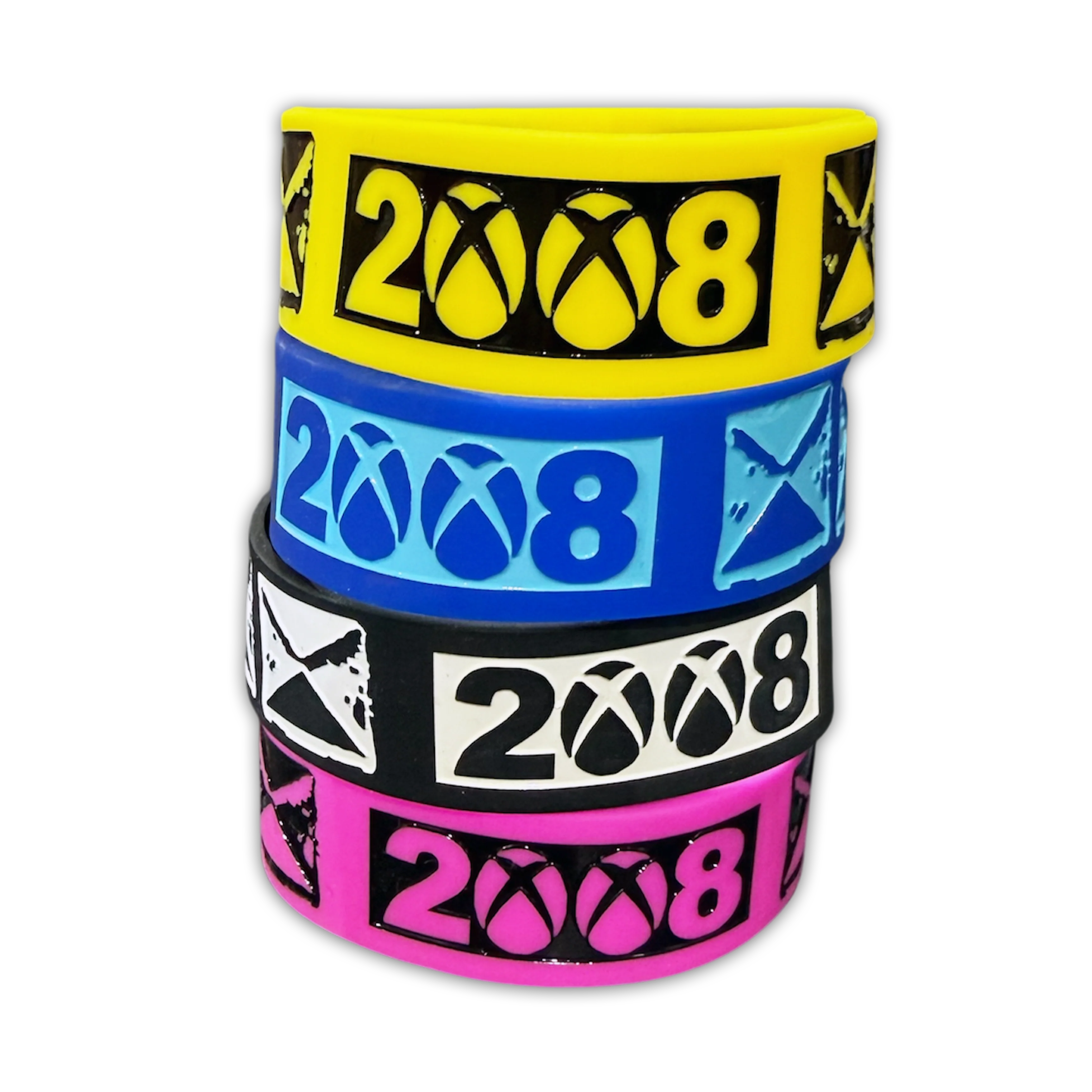 *STUD* RUBBER BRACELET 4COLORS