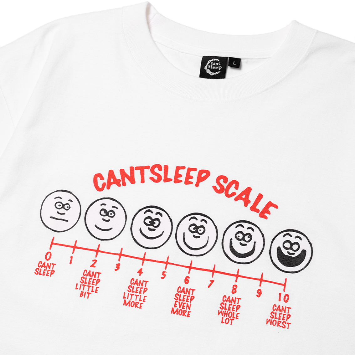 CANTSLEEP SCALE T-SHIRT