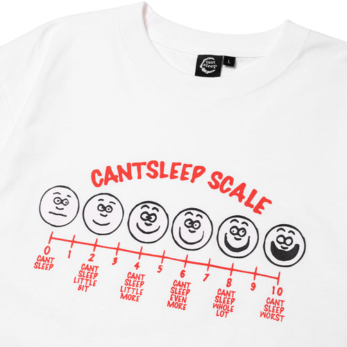 CANTSLEEP SCALE T-SHIRT